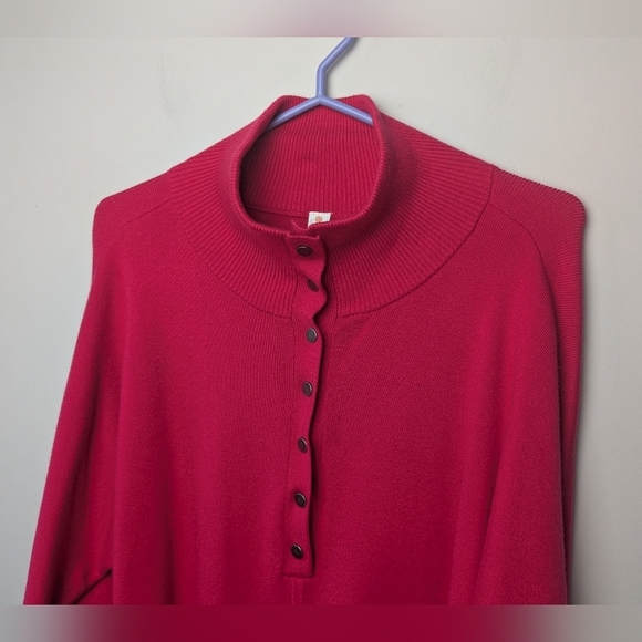 Anthropologie DAILY PRACTICE Sweater Dress Pink Color With Pockets Size XS - Picture 3 of 15